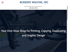 Tablet Screenshot of burkertwalton.net